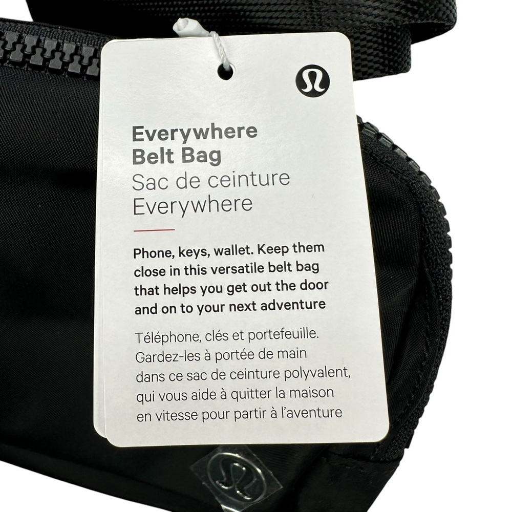 Lululemon Everywhere Belt Bag, NWT, Black - Picture 2 of 12